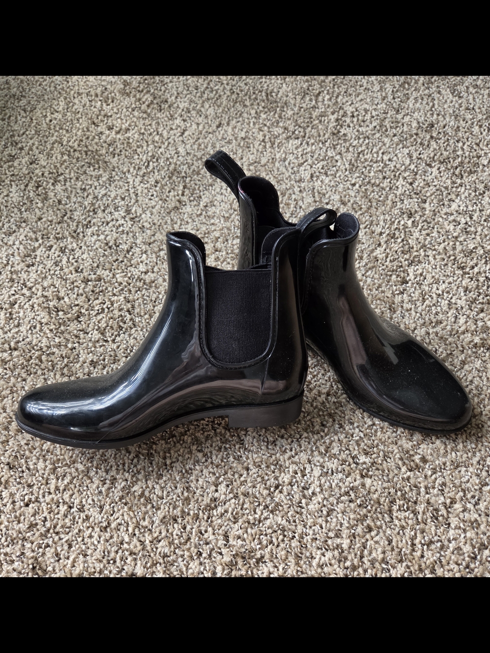 Michael Kors Glossy Ankle Boots